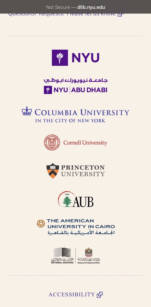 Dr_Wafy's tweet image. مكتبة عظيمة مليئة بالكتب العربية المجانية، وفرتها جامعة نيويورك بالتعاون مع جامعات أمريكية، تحوي كل التخصصات والعلوم والمعارف..
dlib.nyu.edu/aco/