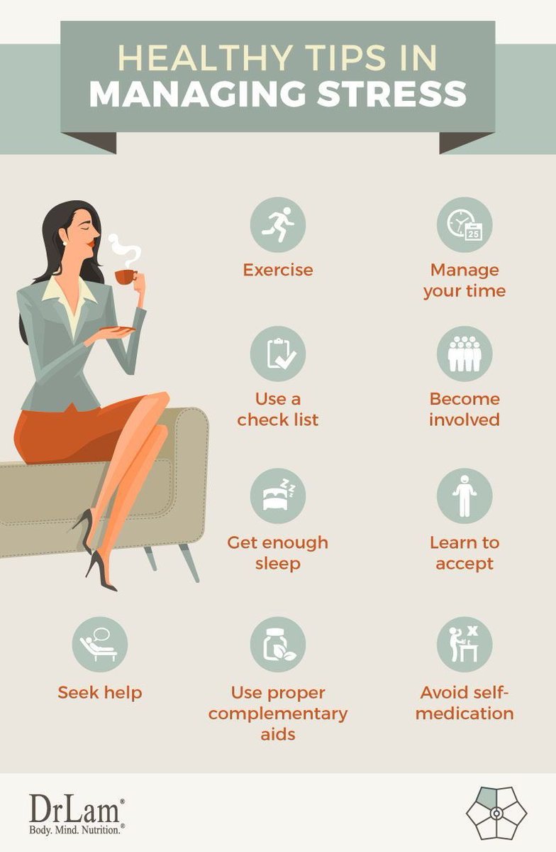 JennaEM203's tweet photo. This image is a great resource for effective tips to manage, and prevent, chronic stress! https://t.co/EEECV2Dukk