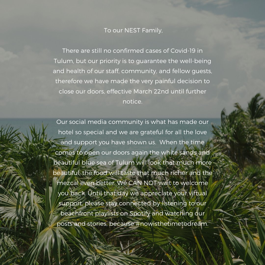 NEST Tulum tweet media