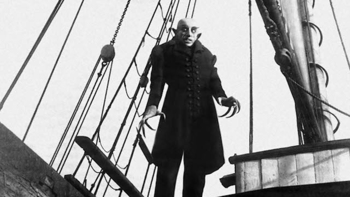  #Nosferatu ( 1922) This is one of most influential horror movies ever made and honestly it deserves, it's really well made, haunting and able to create iconic images with simple techniques. It's just a wonder to watch and just one of the best vampire movies ever made.