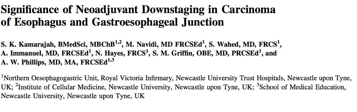 Sivesh K Kamarajah tweet media