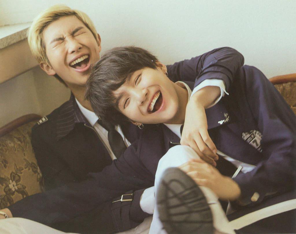 If anyone needs, here is a thread of BTS captured at peak happiness