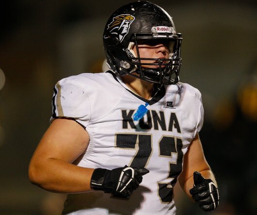NW_Spotlight's tweet photo. #82
Jacob Graves
Kuna High School
OG
6’3 285

A very tough and contact heavy lineman. Great drive and aggression through his blocks. Good hand strike. Solid footwork. And a VERY high GPA 👏Expecting big things from him this season 👀🏈

@Jacob74917497 https://t.co/B3uQuaRgxR