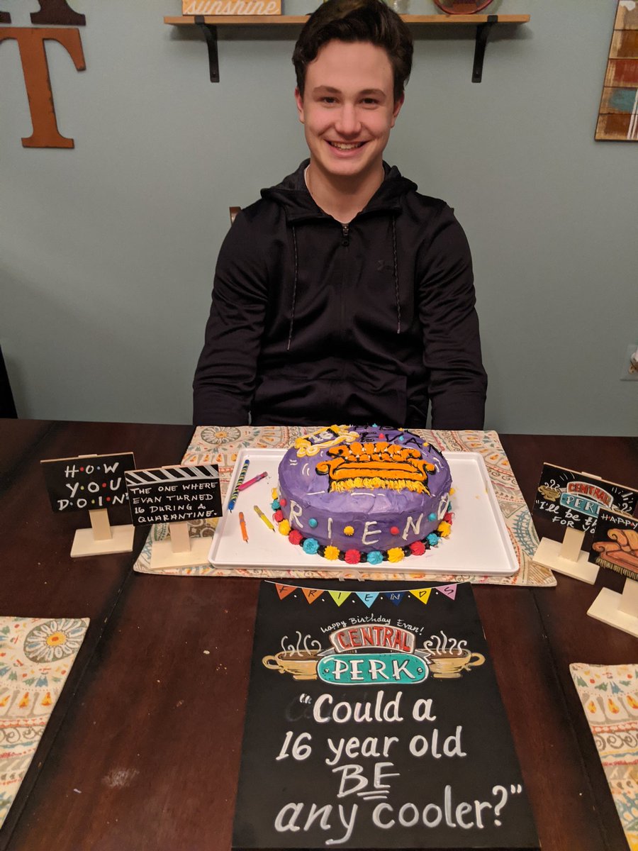 Anything creative can be art! Even decorating a birthday cake. My nephew Evan just turned 16! So I made him a cake and some signs. I had to mix colors using the color wheel as my reference. What colors can you create with frosting???
