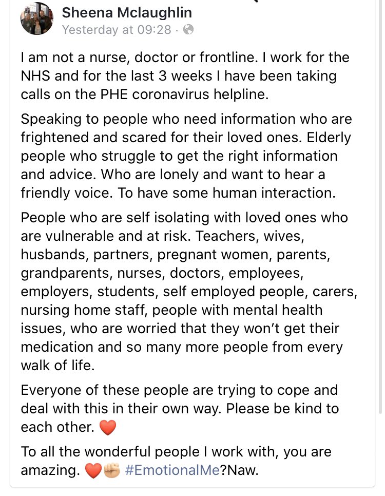 WeeSheena1912's tweet image. #ProudToWorkForTheNHS