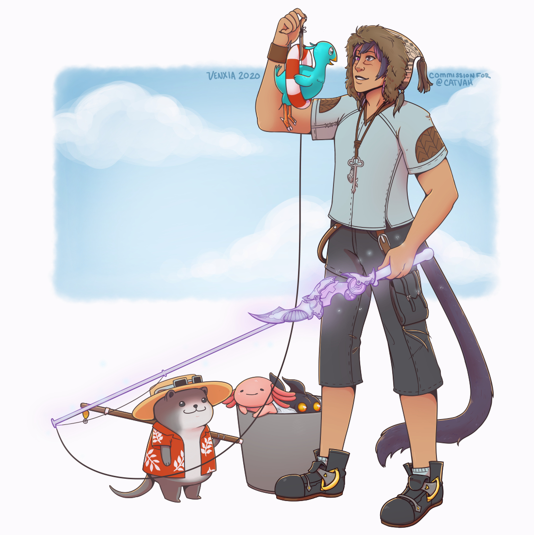venx_artonly's tweet photo. Commission for @CatVah #FFXIV
https://t.co/JXXpD6yV8J https://t.co/Mmuw2YZQqG