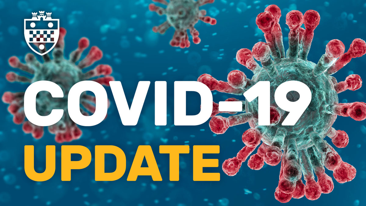 PittTweet's tweet photo. Update: We have learned of a confirmed case of COVID-19 in one of our Pittsburgh campus residence halls. Learn more about our response and how we’re working with health officials: https://t.co/VZlRyGZjYf https://t.co/djoZm1qeMX