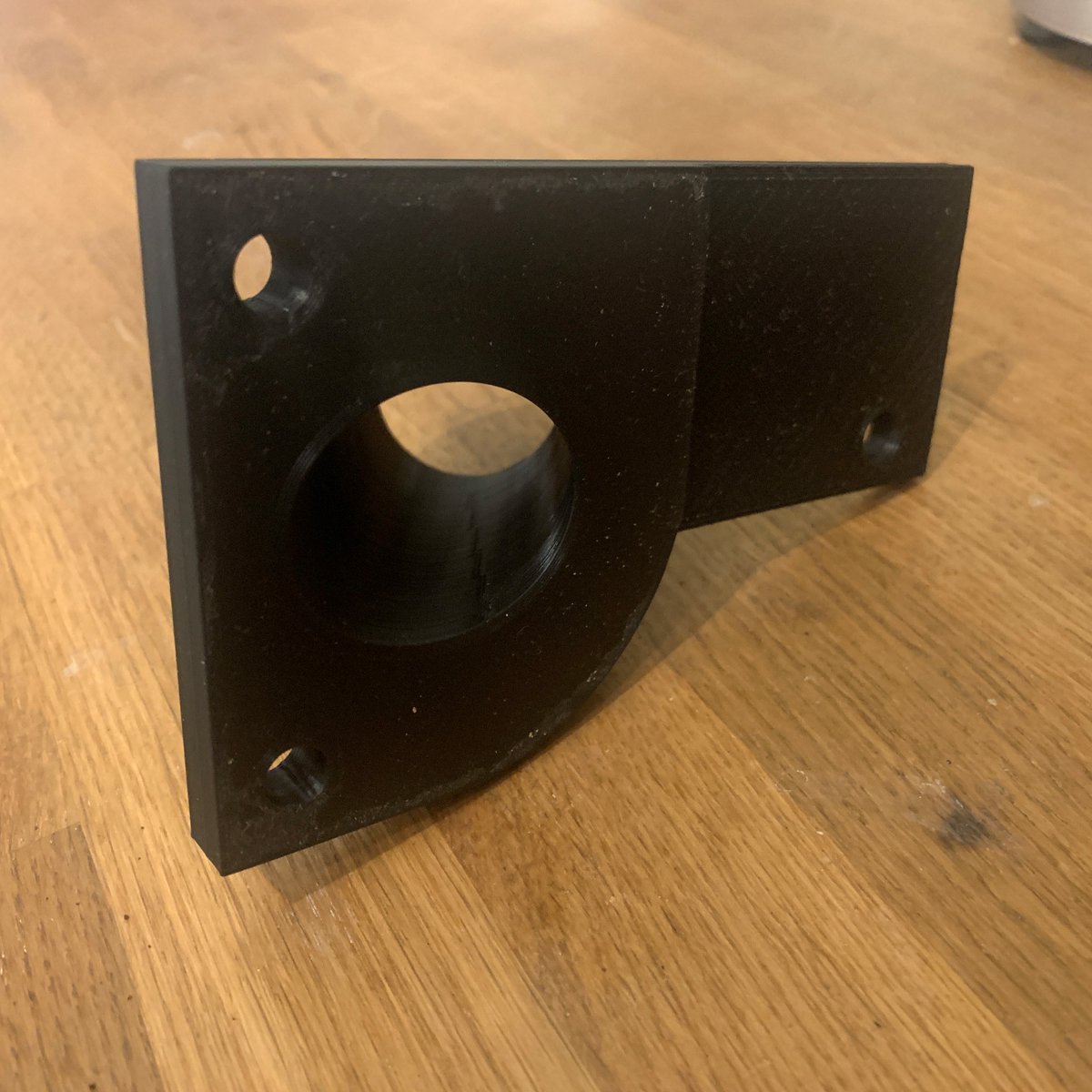 azurecloudmatt's tweet photo. Prototyping process for the 924 S engine swap coolant intake - Fusion 360 design to PLA print, now using the Raspberry Pi and Octoprint, which I also used to take a timlapse... https://t.co/rF2Wi4SSWn