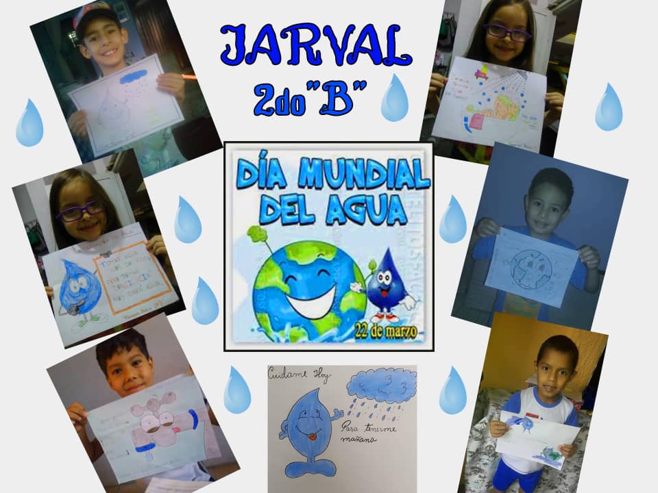 Hoy 22 de Marzo se celebra el día mundial del Agua💦😍 y los niños y niñas de la <a href="/ebjarval/">E.N. J.A. ROMÁN VALECILLOS</a> circuito 16 le rinden homenaje con la brigada plomeritos.
<a href="/NicolasMaduro/">Nicolás Maduro</a> @psuvaristobulo @JorgePerezVZLA @Nancyor7 <a href="/charlychaves/">Charly Rojas Chaves</a> <a href="/HayvicM/">Hayvic Machado</a> <a href="/DrodriguezVen/">Delcy Rodríguez</a> <a href="/FreddyBernal/">Freddy Bernal</a>