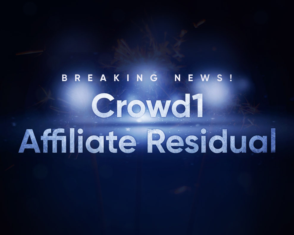 Dates for Crowd1 Affiliate Residual payouts are set!

The world's strongest long-term residual and recurring income bonus plan is now ready to be launched! 🚀