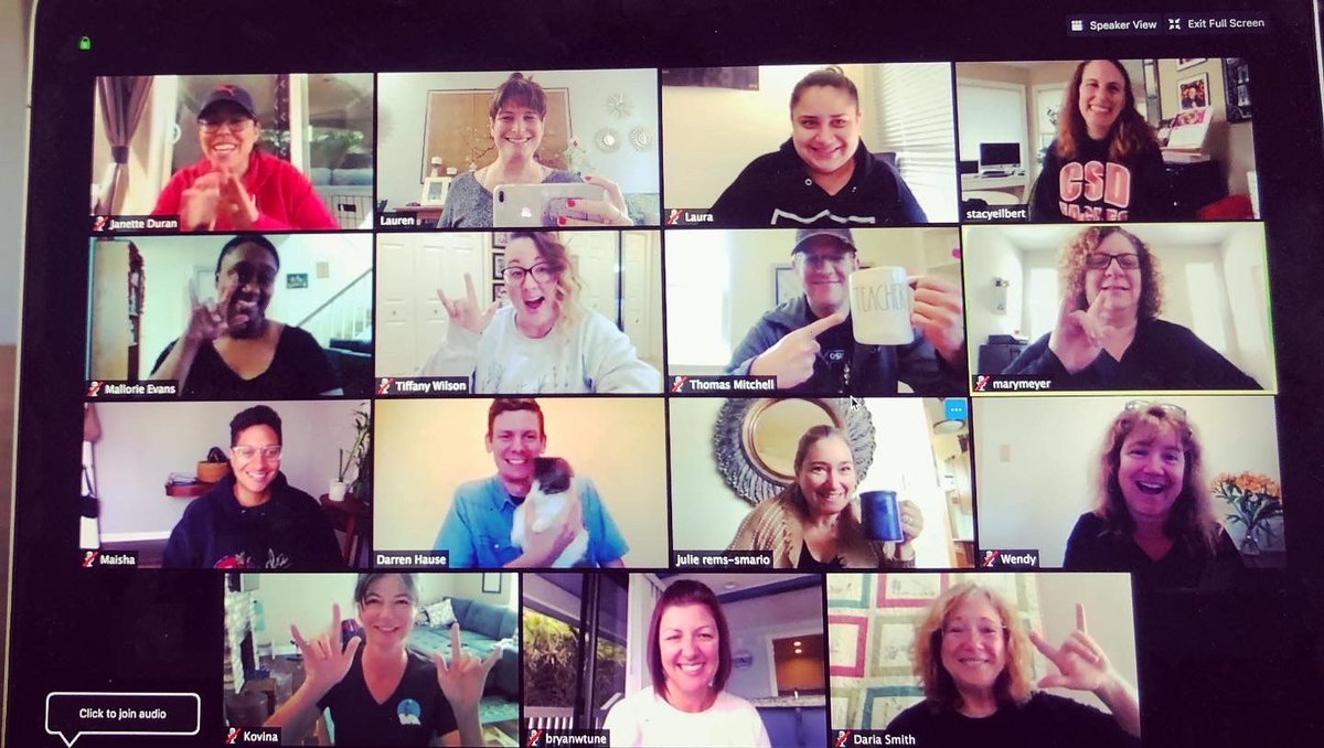 CaledOrg's tweet photo. [Video description: Here you see 16 faces of the Cal-ED board signing in a timelapse video. You are witnessing a motion being passed/voted by the board.] #caled #deafed #caled2020 https://t.co/iDbze5HV1P