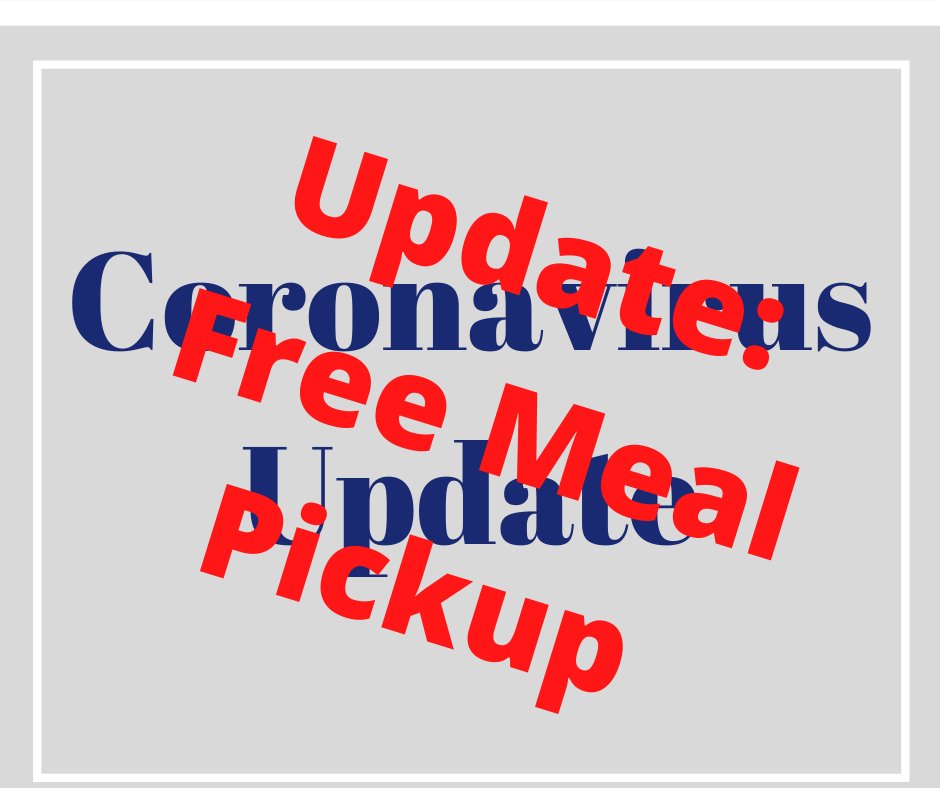 A reminder that D63 will offer free meals to anyone in a household under the age of 18 TOMORROW, March 23, from 9:15 a.m. - 12:15 p.m. at Gemini. IMPORTANT: DO NOT ARRIVE BEFORE 9 A.M. Get the details on our website. bit.ly/33q78vN
