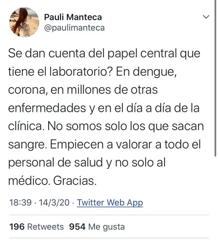 AyeOrtega's tweet photo. Bioquímicos, héroes anónimos👏🏼👩🏻‍🔬 https://t.co/qM0O3RiblH