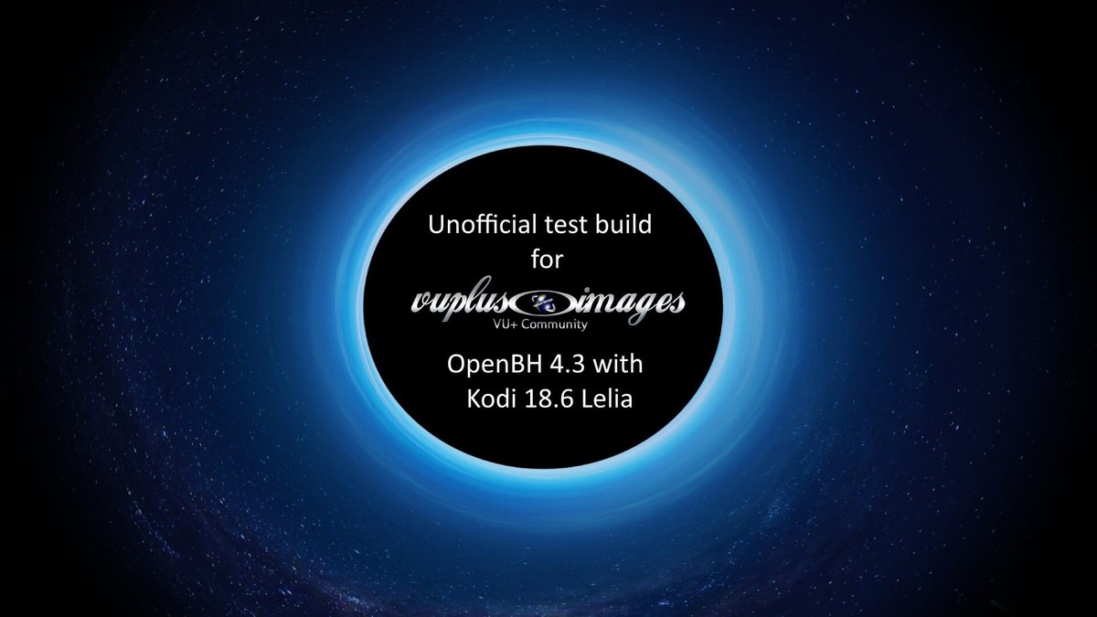 vuplusimages's tweet photo. OpenBH with Kodi18 test for duo2,solo2 &amp; solose

https://t.co/4mjcjmdNNa https://t.co/RsA5syc4pM