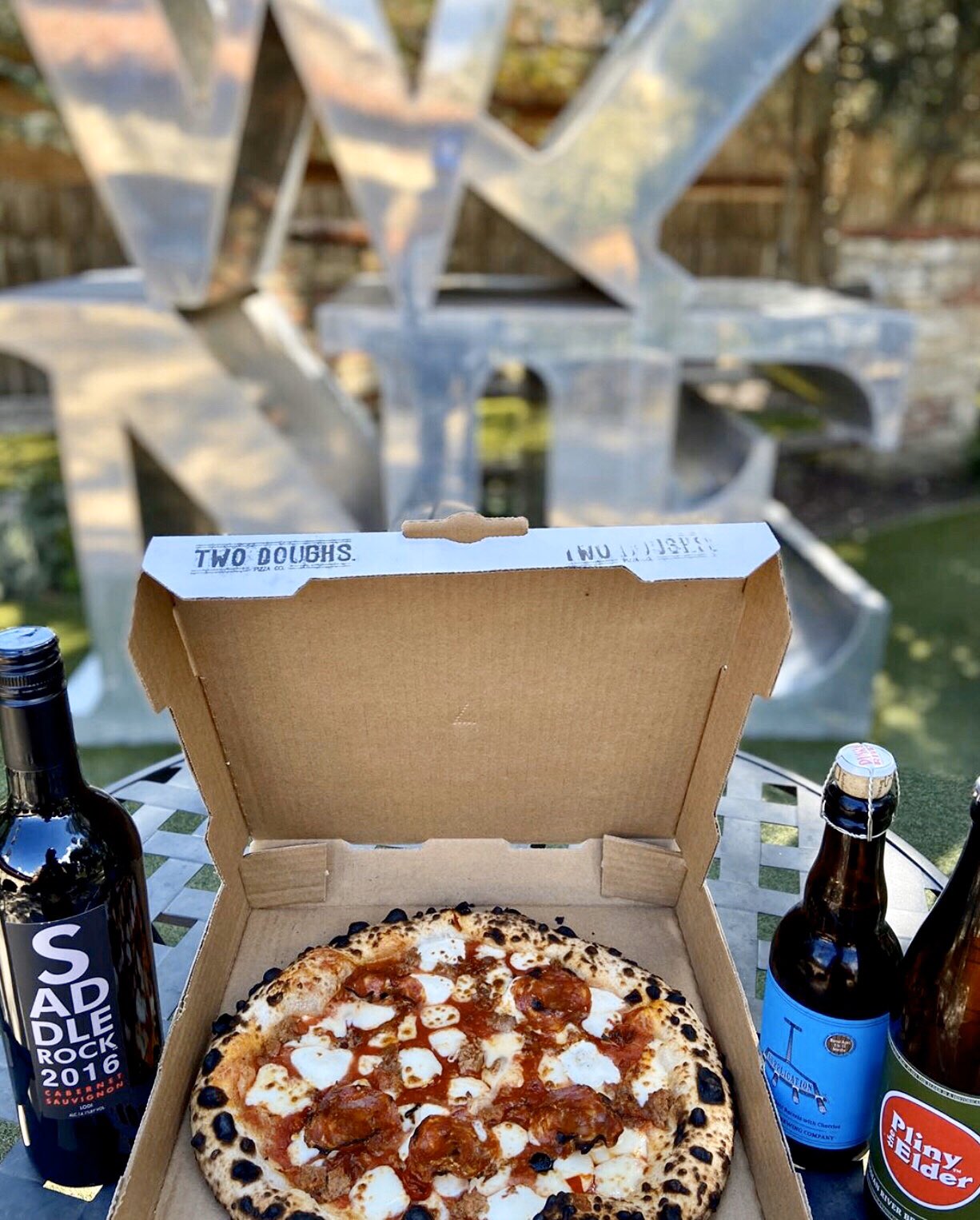 Malibu Wines & Beer Garden on Twitter "Pizza, beer, and wine? A triple