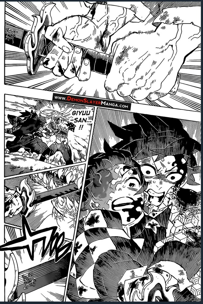 I Vongola Kimetsu No Yaiba Spoilers Latest Chapters Bless You Sensei For This Tanjiro And Giyuu Latest Moment It Is So Beyond