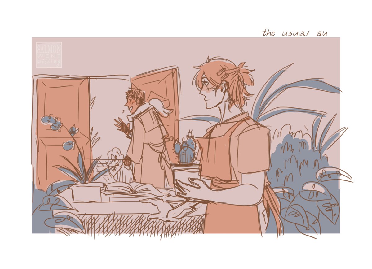 Hi I love them #klance #klanceflowershopAU