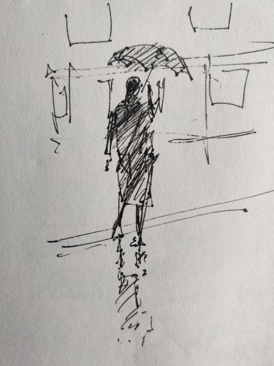 goffdanter's tweet photo. I'm often asked about the sketches &amp; stories behind my work, so each week I will focus on an individual painting, telling you the back story &amp; prep work that went into the final piece. Starting this week, the spotlight will be on Red Step #everypicturetellsastory #aspotlighton https://t.co/1heY4rXzG6