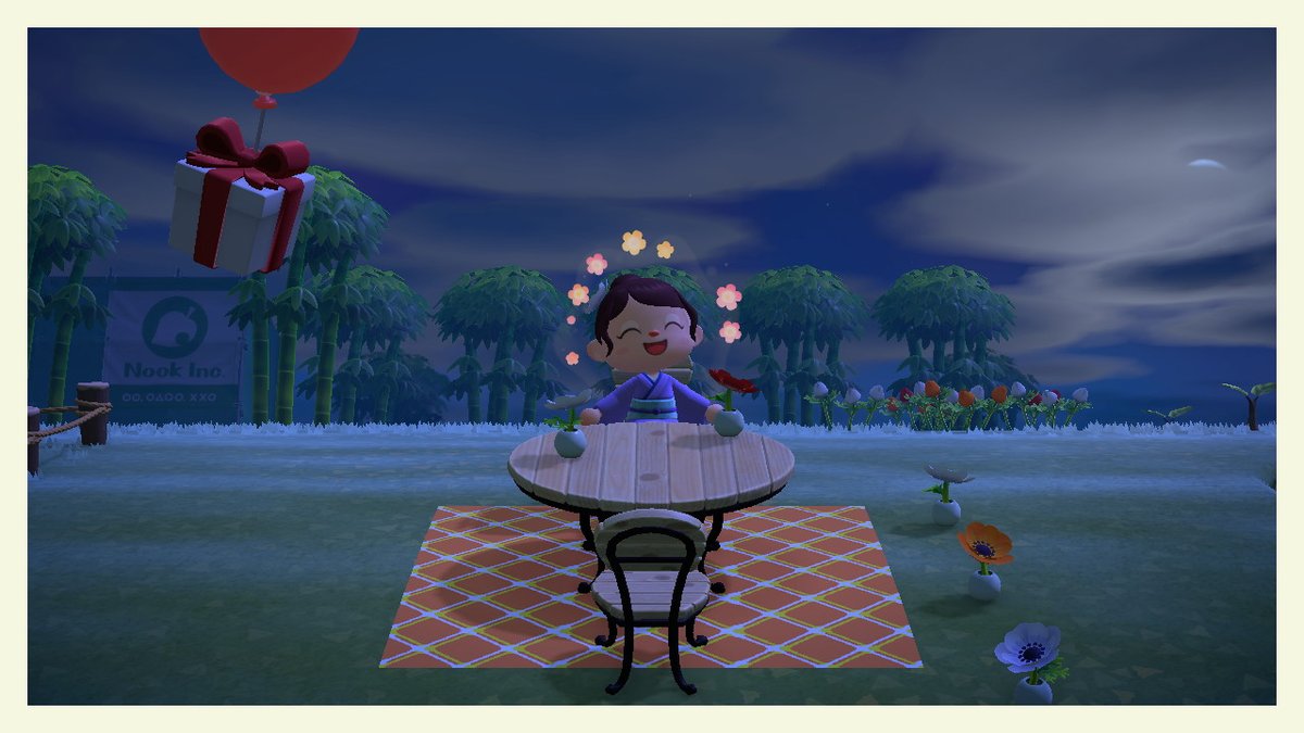 OlafNew's tweet photo. I came up with the idea of spamming paint on the ground so you get a pretty floor.
#AnimalCrossing #ACNH #NintendoSwitch https://t.co/EJFlKKjIaP