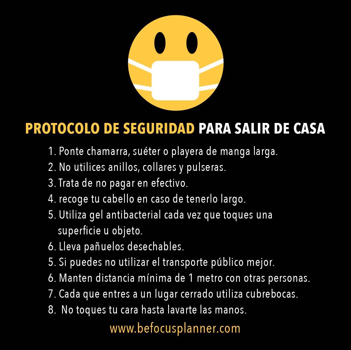 befocusmx's tweet image. Amig@s seamos prudentes y conscientes, si no es necesario salir de casa no lo hagamos... Pero en caso de que si, aquí les compartimos algunos consejos y recomendaciones:
-
#covid_19 #quedateencasa #stayathome #productividad #metas #objetivos #organización #hábitos #tips