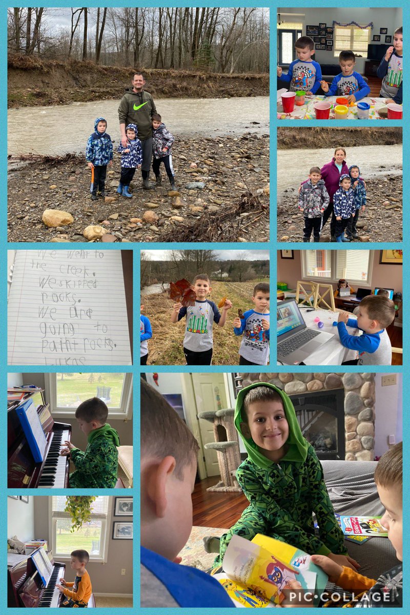 Successful day of journaling, exploring nature, identifying tree leaves, painting rocks, computer lab , and music. @BVSelementary @J416Amy