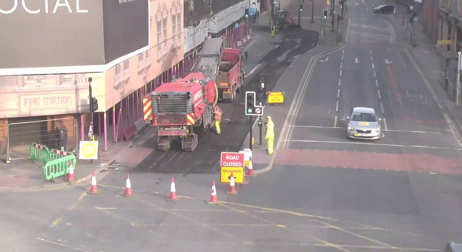 This virus is doing my head in from Monday 23 the buses are on Saturday times pubs are shut shops like the Christmas panic and should these roadworkers in Manchester be self isolating they dont have any face masks on  i might as well have party in my garden shed with friends