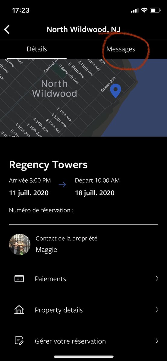 SimardPa's tweet photo. @Juliet23881120 @Rebecca_Lum @vrbo From the #VRBO app, on my reservation details, I’ve simply used the « messages » tab and got an instant reply almost.  Then I called VRBO customer services and got the confirmation email within 30 minutes. https://t.co/qDU9TkMwZp