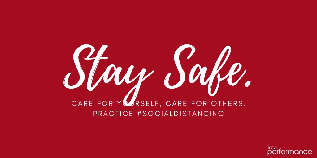 TotalPerform's tweet photo. During these tough times, TPC sends well wishes to everyone. Stay safe, stay home. #SocialDistancing #coronavirus https://t.co/aOXZjiZs0H
