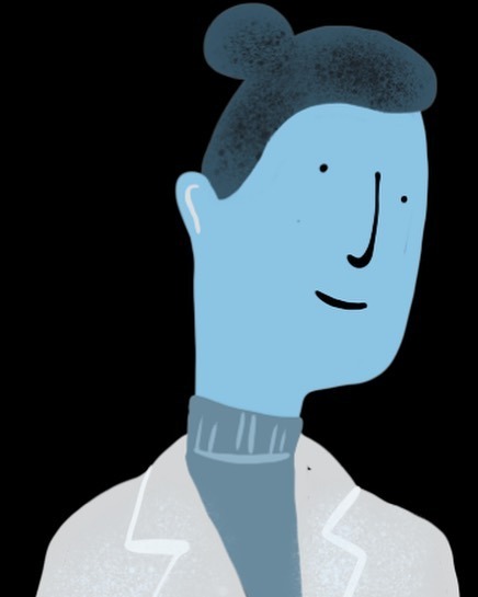 Drawing #doctors for a project. Huge thank you and love to all the #frontlinestaff who are working hard to keep us well. What we can do in return is #socialdistancing. #coronavirus #illustration #illustrator #nhs ift.tt/2xcWfS9