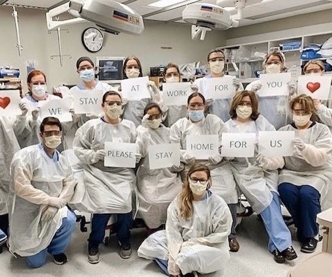 This should be the most liked picture on twitter #StayHomeSaveLives