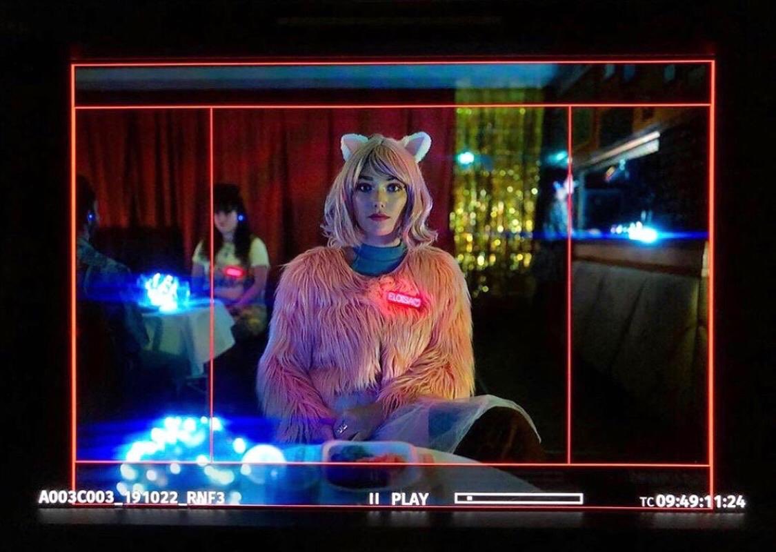 MintFaceProd's tweet photo. Introducing Eloisa, played by the lovely @IndiaPlummer - just look at that costume...OUTFIT I mean! #film #filmfestival #bbc #filming #acting #filmproduction #mintface #dingdingnext #shortfilm #blackmirror #london #indiefilm #pixipixe https://t.co/ljaQF1QfcN