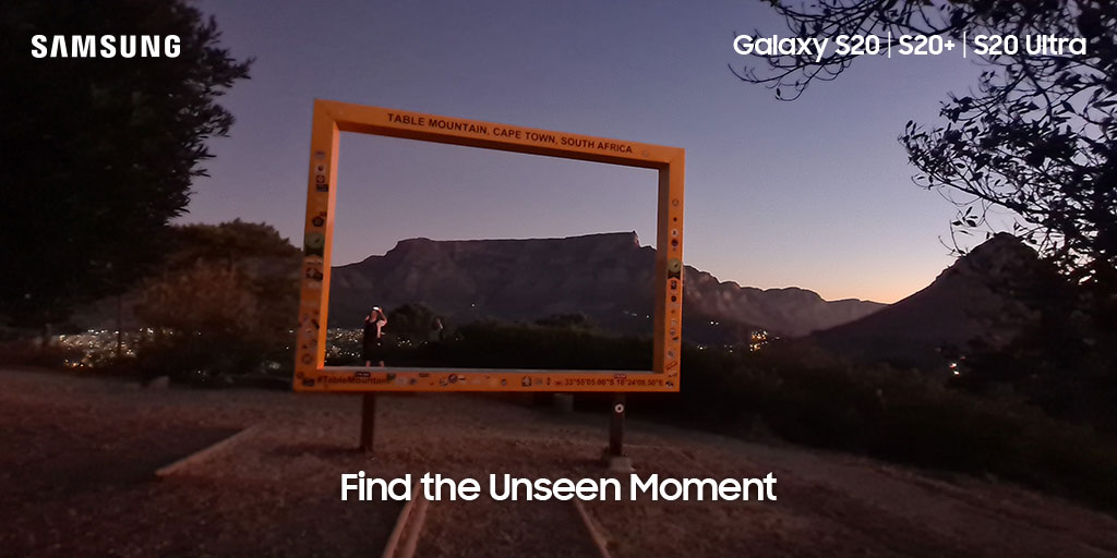 The @samsungmobileSA #GalaxyS20 is capturing previously Unseen Moments in every snap!  You could win your share of R300 000 if you spot the Unseen Moment in this picture.
For us to share the next clue, we need 150 retweets on this post. What are you waiting for? Go! #S20Unlocked