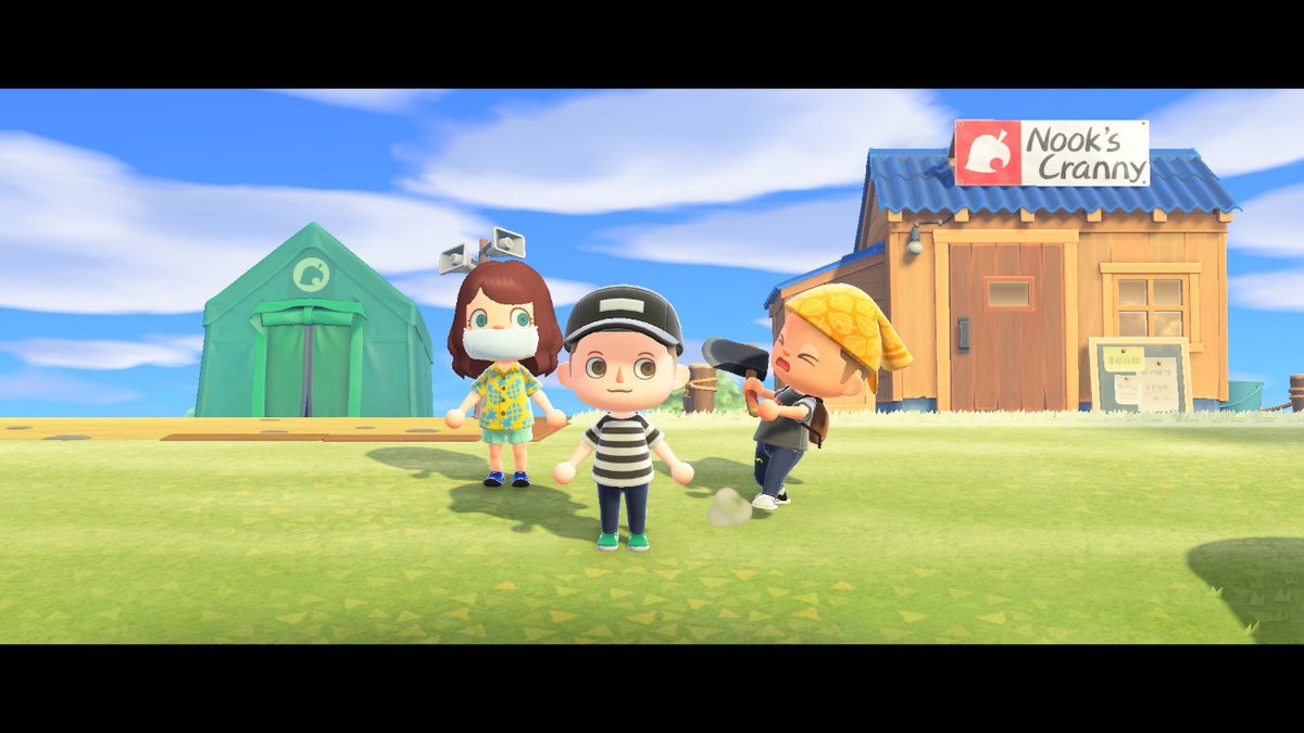ProZack990's tweet photo. Loving this game! Excellent thing to play during all this Covid-19 stuff. Be careful out there y'all! #AnimalCrossing #ACNH #NintendoSwitch https://t.co/byuZulkmOr