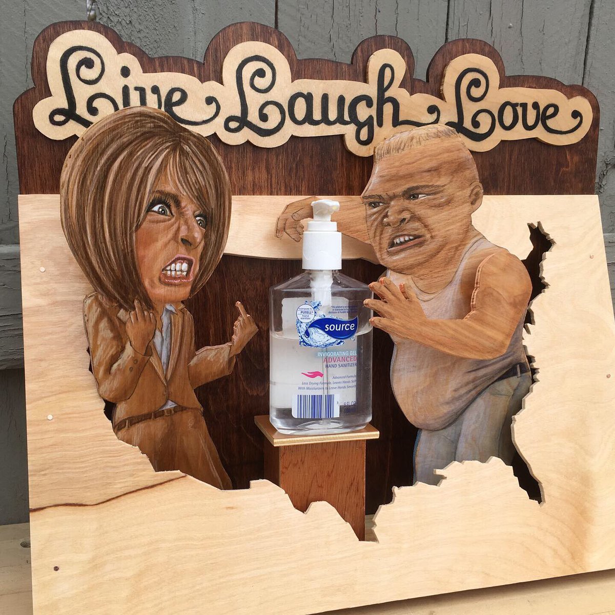 A gentle reminder to hopefully not lose our collective shit
#COVIDIOT #livelaughlove #COVIDー19