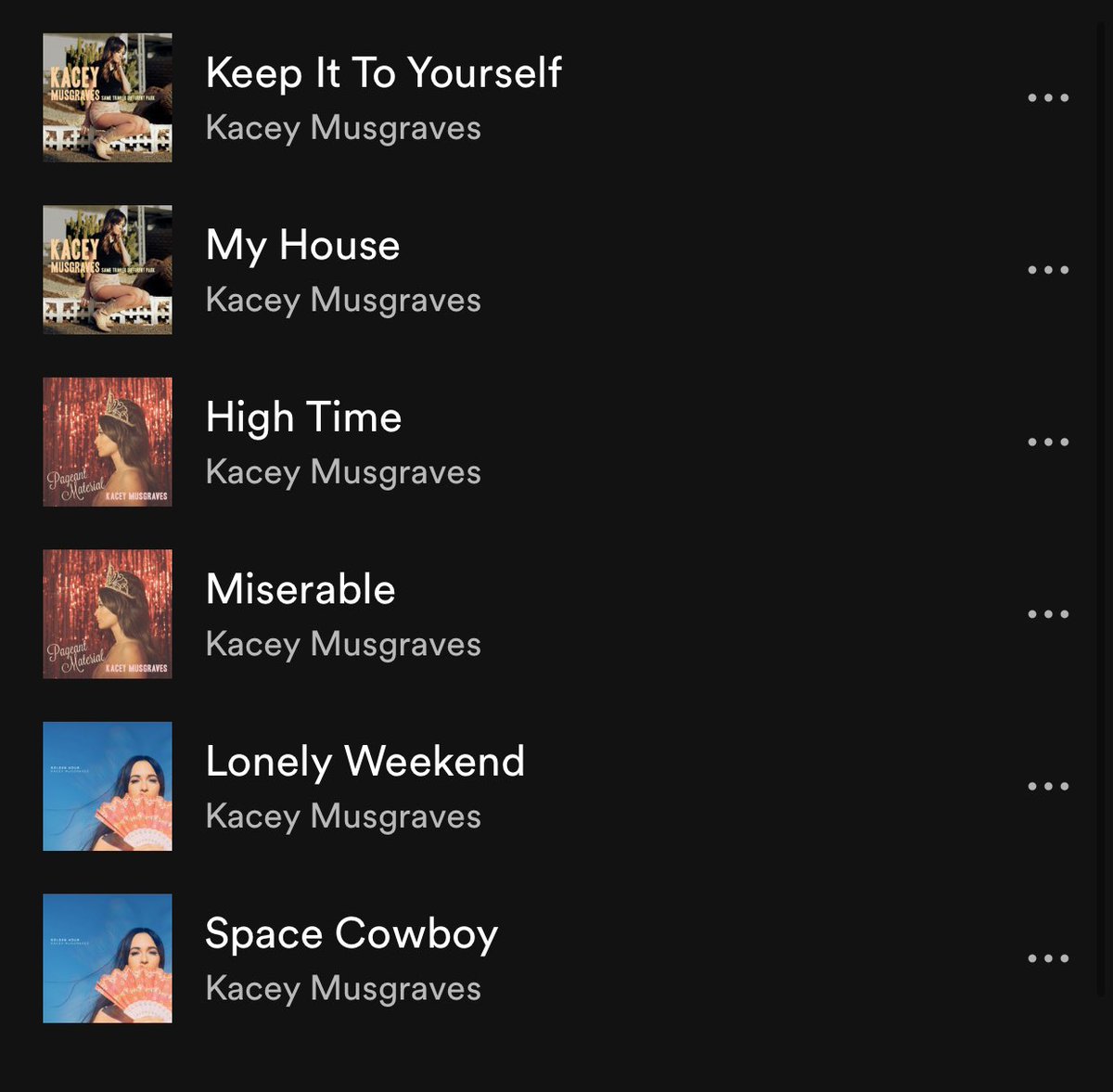 zjfrank13's tweet photo. Kacey Musgraves really made quarantine bops years before it was necessary. Considerate queen. https://t.co/GK99nwFFxw