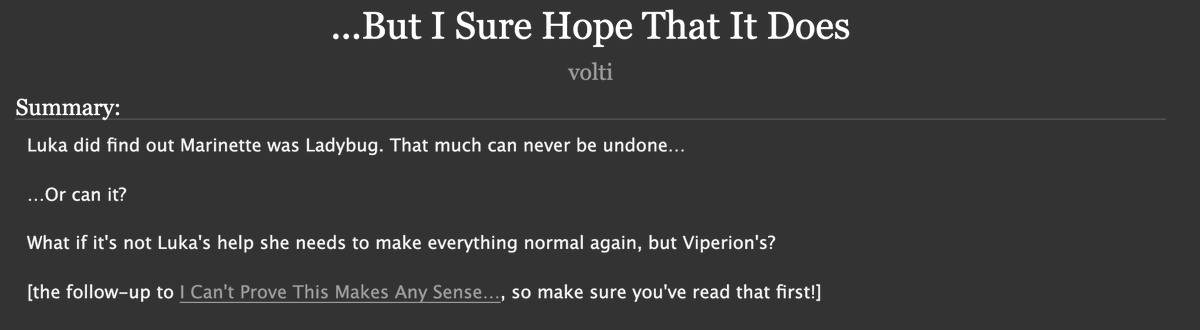 omnistruck's tweet photo. all right friends. here's the surprise:
La Joconde Part 12 - ...But I Sure Hope That It Does.
💙ao3: https://t.co/c0DgidA2X6
💖tumblr: https://t.co/js5F0VlEXY
retweets and reblogs and kind words are always appreciated. enjoy!
#Lukanette #viperbug #MiraculousLadybug https://t.co/QpJjwH7ATE