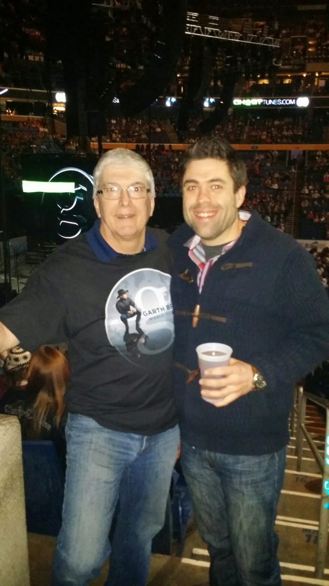brandoncorke's tweet photo. @garthbrooks Lost my best friend/Dad in December. We wore out every single album on road trips together and finally got to see you live. If you're taking requests, send this one up there to my old man. The River. #fuckcancer https://t.co/0X5N5PvFS6