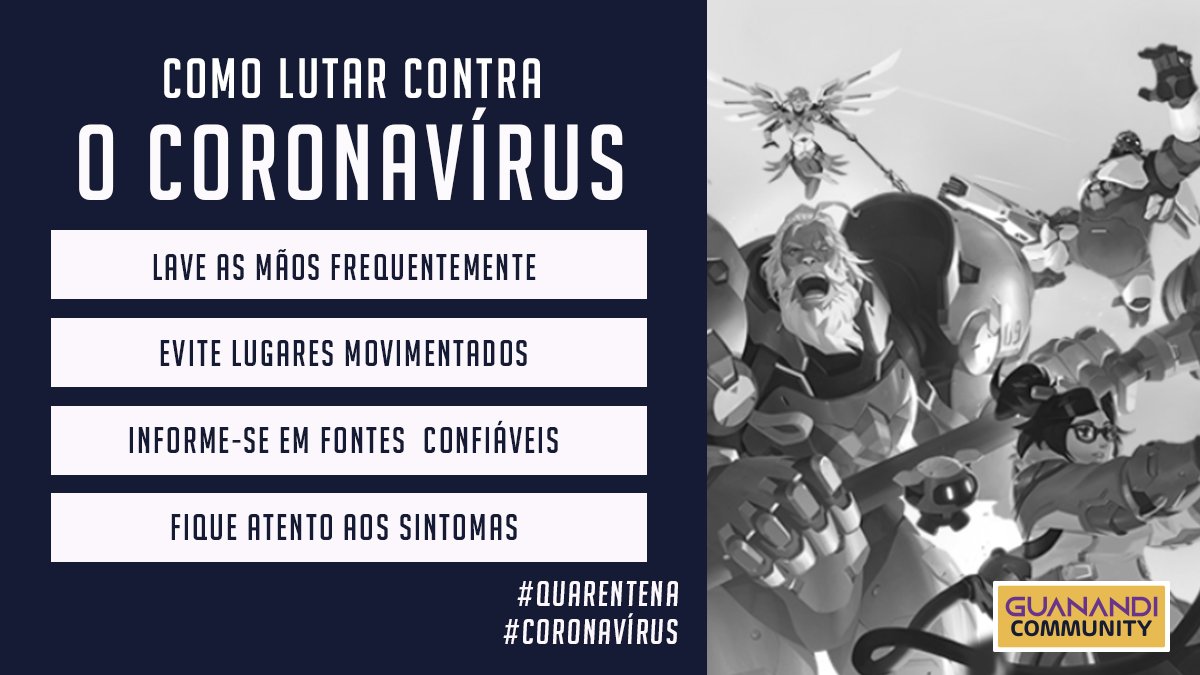 GuanandiOW's tweet photo. Nesse momento de muita tensão devido a pandemia e a situação de quarentena em que todos nós nos encontramos, a equipe Guanandi deseja muita saúde física e mental para que possamos passar por tudo isso e sairmos além de vitoriosos, melhores do que quando entramos nessa. Força! https://t.co/Q2T7Y3bXKi