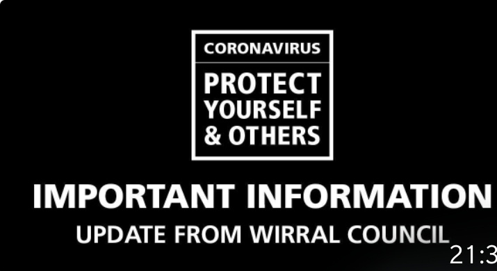 Demosocialists's tweet photo. Important update on the COVID-19 helpline set up by Wirral Council https://t.co/VMtnmH9y30