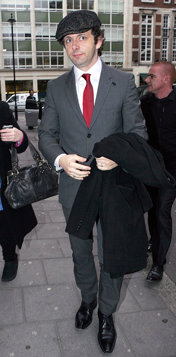 7 photos of Michael arriving at the Radio One Studios, 2009  http://michael-sheen.com/photos/thumbnails.php?album=601