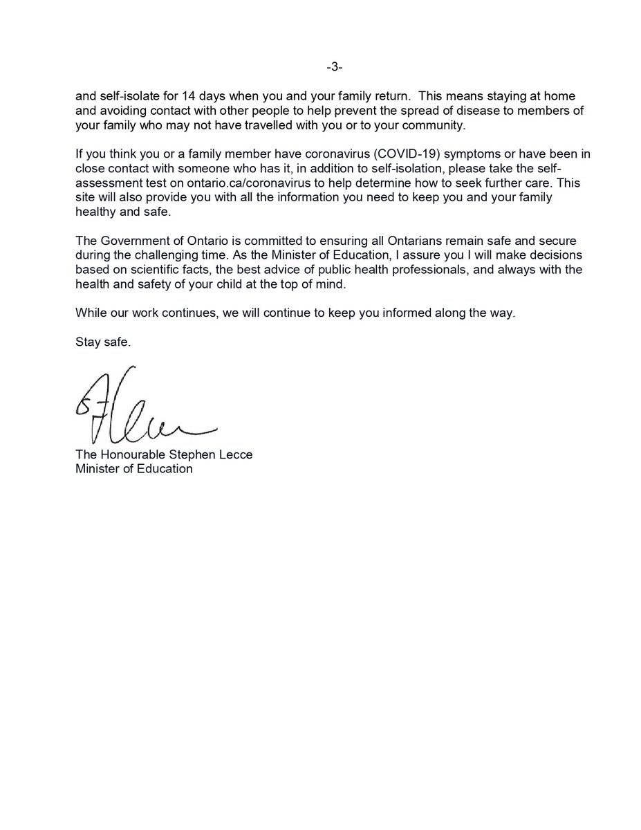 Please share my open letter to parents during #COVID19. We are in this together.

#onpoli