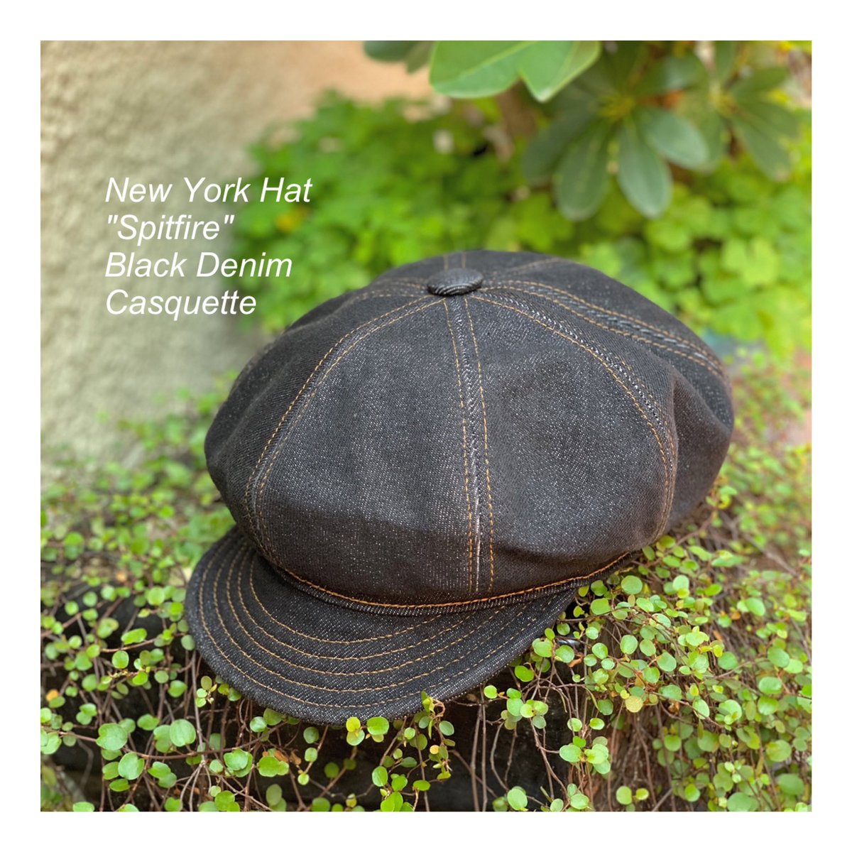 Taffee בטוויטר Newyorkhat Spitfire Denim Casquette ブラックデニムに ステッチの差し色が可愛い New York Hat キャスケット 薄手のデニムでこれからの コーデにぴったり Taffee 宮崎 古着 宮崎古着屋 四季通り ニューヨークハット キャスケット
