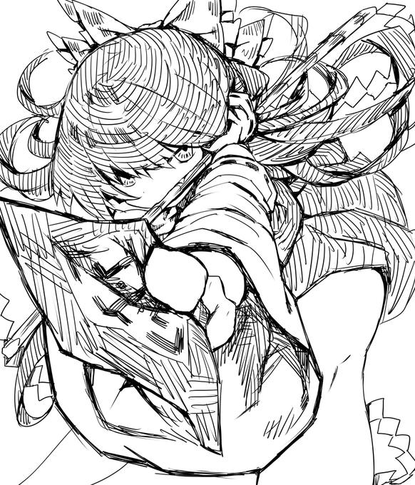 なんとワンドロのお題を見落としちゃった(フリーだと思っちゃった)
やっぱ寝ないとバカになるね( ;・ω・) 