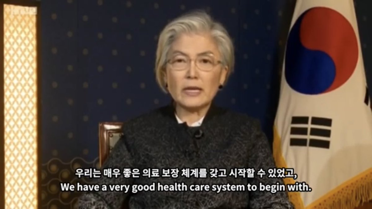 ivykiteboarding's tweet photo. Here is our foreign minister interview in South Korea. 🇰🇷 I am so proud how South Korea is dealing with a virus. Take a look If you curious about #coronavirus #southkorea 

👉🏽https://t.co/Isi5yZLCH6 https://t.co/XBmNf6zSxL