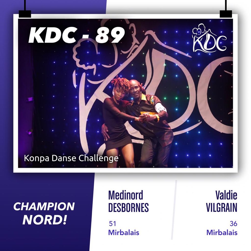 konpadanse's tweet photo. 💫 Champion régional NORD 💫
#kdc89 #kdcchampionouest
#kdcfinaleregionale 
#konpa #danse #challenge #kdc #haiti https://t.co/BSmjy7G4R0
