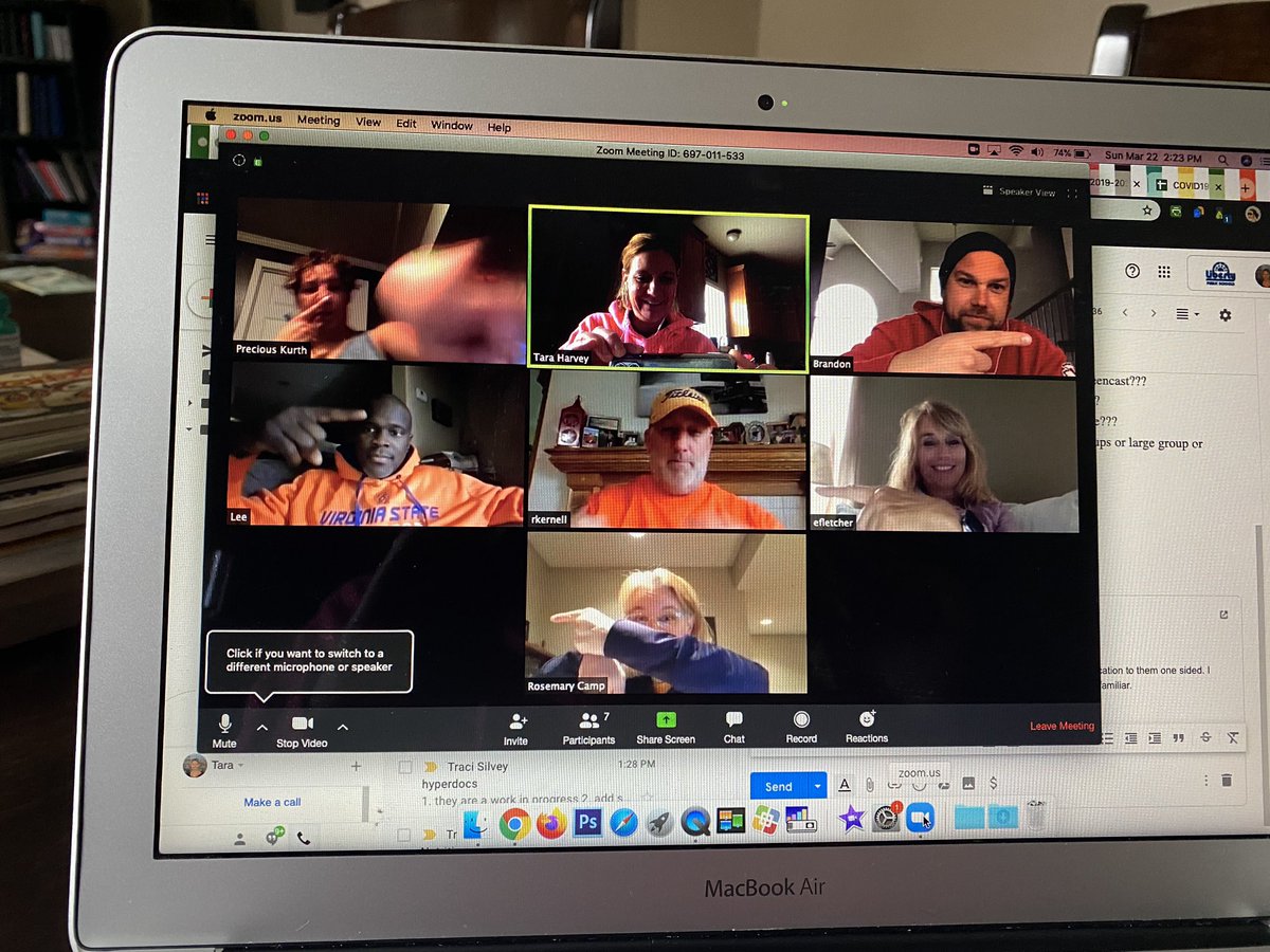 Having a little fun with who is where on your screen during our meeting! #InThisTogetherLPS <a href="/preciouskurth/">Precious Kurth</a> <a href="/rvcamp/">Dr. Rosemary Camp</a> <a href="/DrLeeAllen1/">Dr. Lee Allen</a> @McCoy_LNHS @LisaLfletcher <a href="/BobKernell/">Bob Kernell</a> #LPSleads
