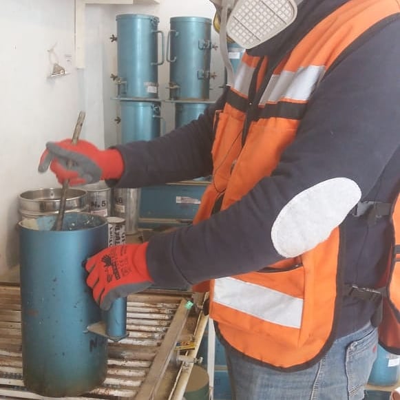 INTOTEC's tweet image. Con toda la aptitud de trabajo y seguimos aplicando la mejora continua en los procesos de los ensayos.