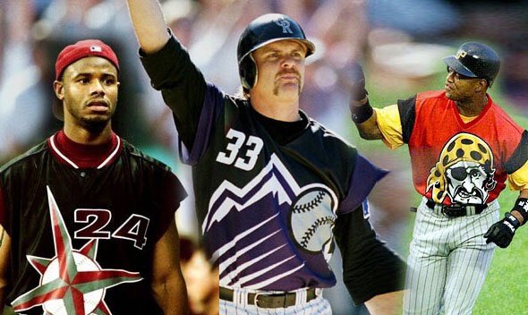 1999 baseball uniforms