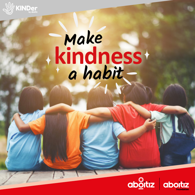 AboitizFDN's tweet photo. Each morning, set your mind and body toward the goal to be #KinderEveryday and it will soon become a habit. https://t.co/7tR4dPaCOP