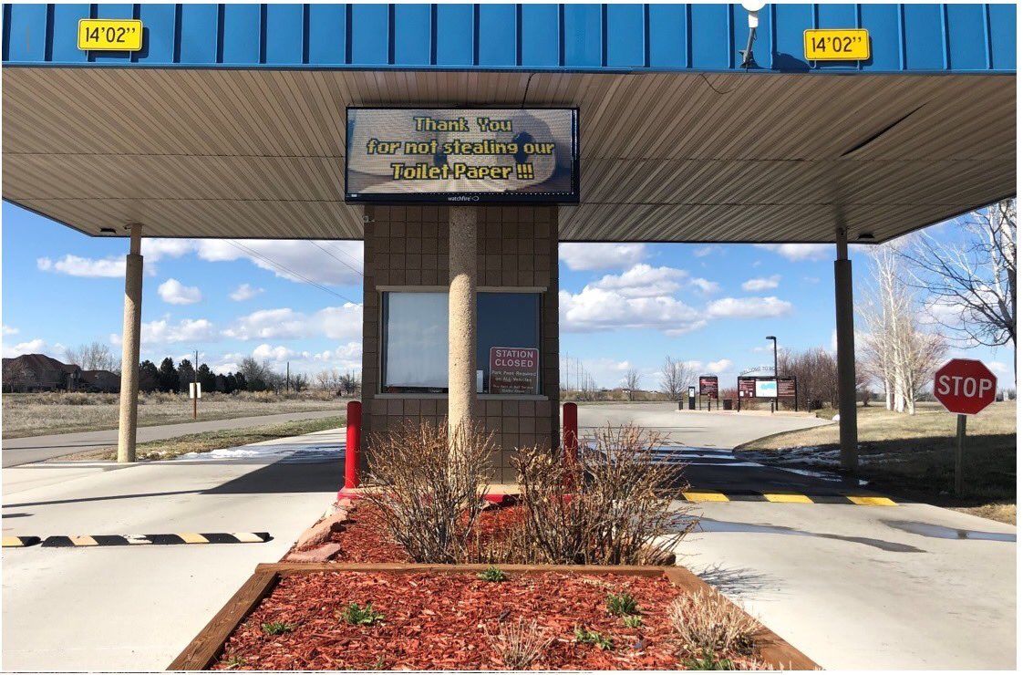 To those that haven’t stolen toilet paper at our #ColoradoStateParks, thank you.

🧻 #DoingMyPartCO 

📷: Boyd Lake State Park